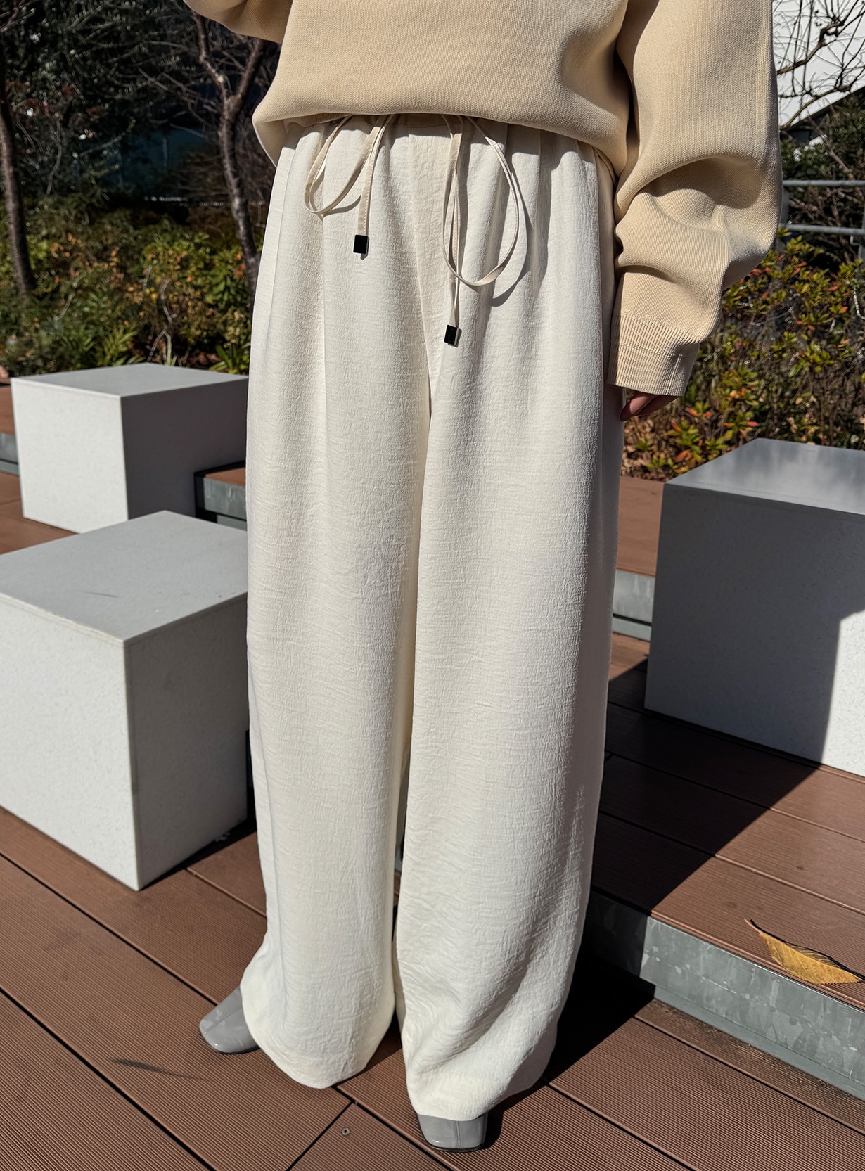 パンツ yururi rジョーゼットトラックパンツ | STUNNING LURE | STUNNING LURE