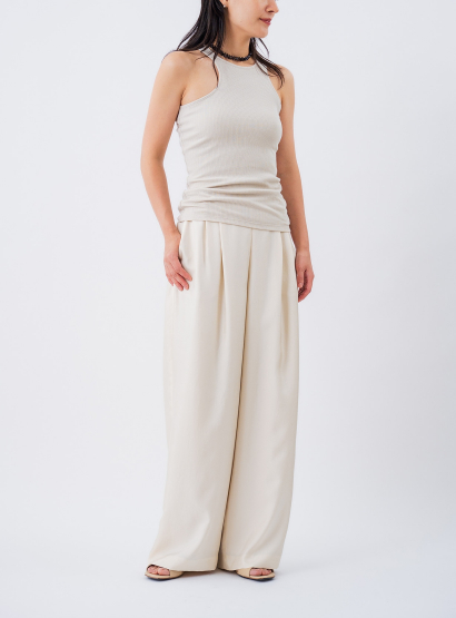 ウォッシャブルワイドパンツ