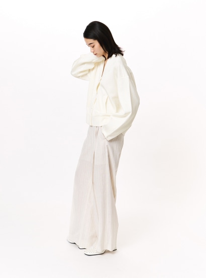 rメタルヤーンニットブルゾン | STUNNING LURE | STUNNING LURE