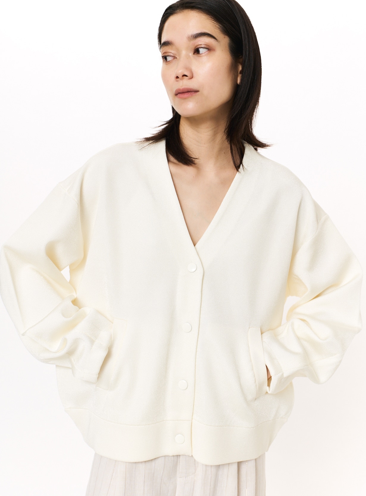 STUNNING LUREｒメタルヤーンニットブルゾン rメタルヤーンニットブルゾン | STUNNING LURE | STUNNING LURE