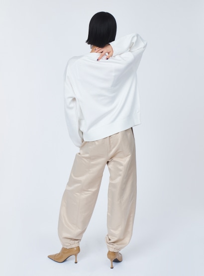 rメタルヤーンニットブルゾン | STUNNING LURE | STUNNING LURE