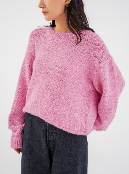 スラブリリーフェザープルオーバー