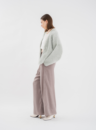 ロングフェザーカーディガン | STUNNING LURE | STUNNING LURE online shop