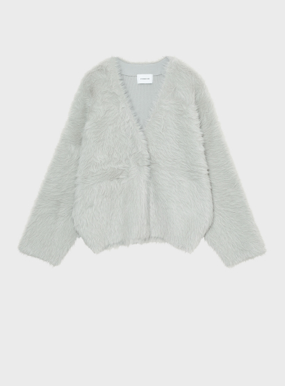 ロングフェザーカーディガン | STUNNING LURE | STUNNING LURE online shop