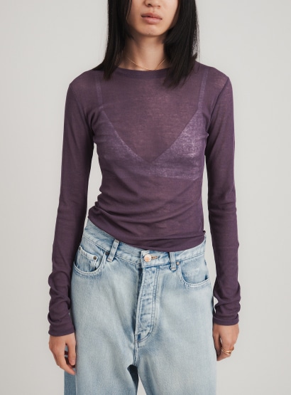 インナーカラーロンT