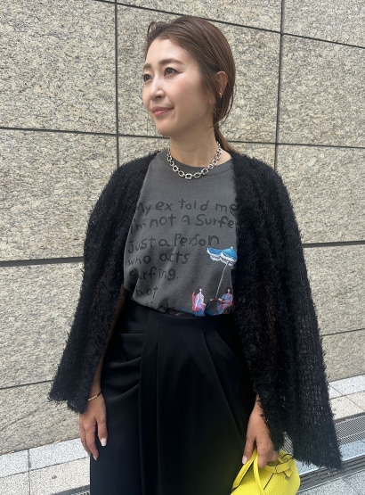 フェザーチュールカーディガン | STUNNING LURE | STUNNING LURE