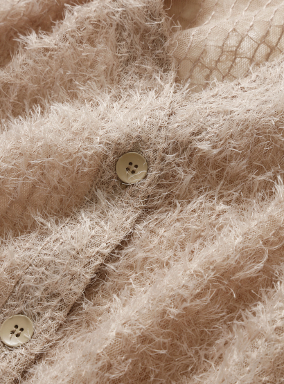 【新品・未使用】stunning lure スラブフェザーカーディガン フェザーチュールカーディガン | STUNNING LURE | STUNNING LURE