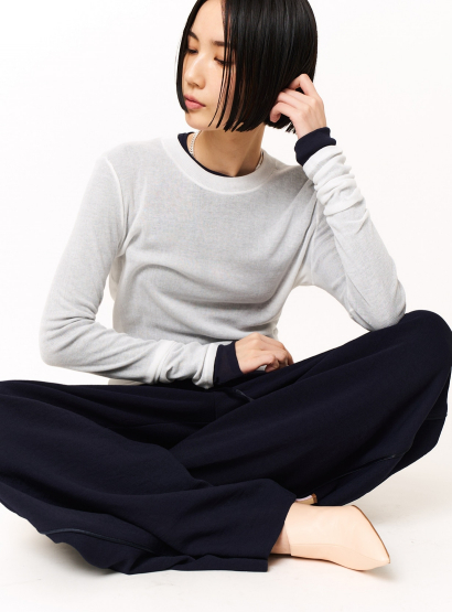 シアーテレコロングTシャツ