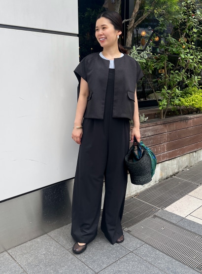 STUNNING LURE ワイドレッグオールインワン スイムジャージーオールインワン | STUNNING LURE | STUNNING