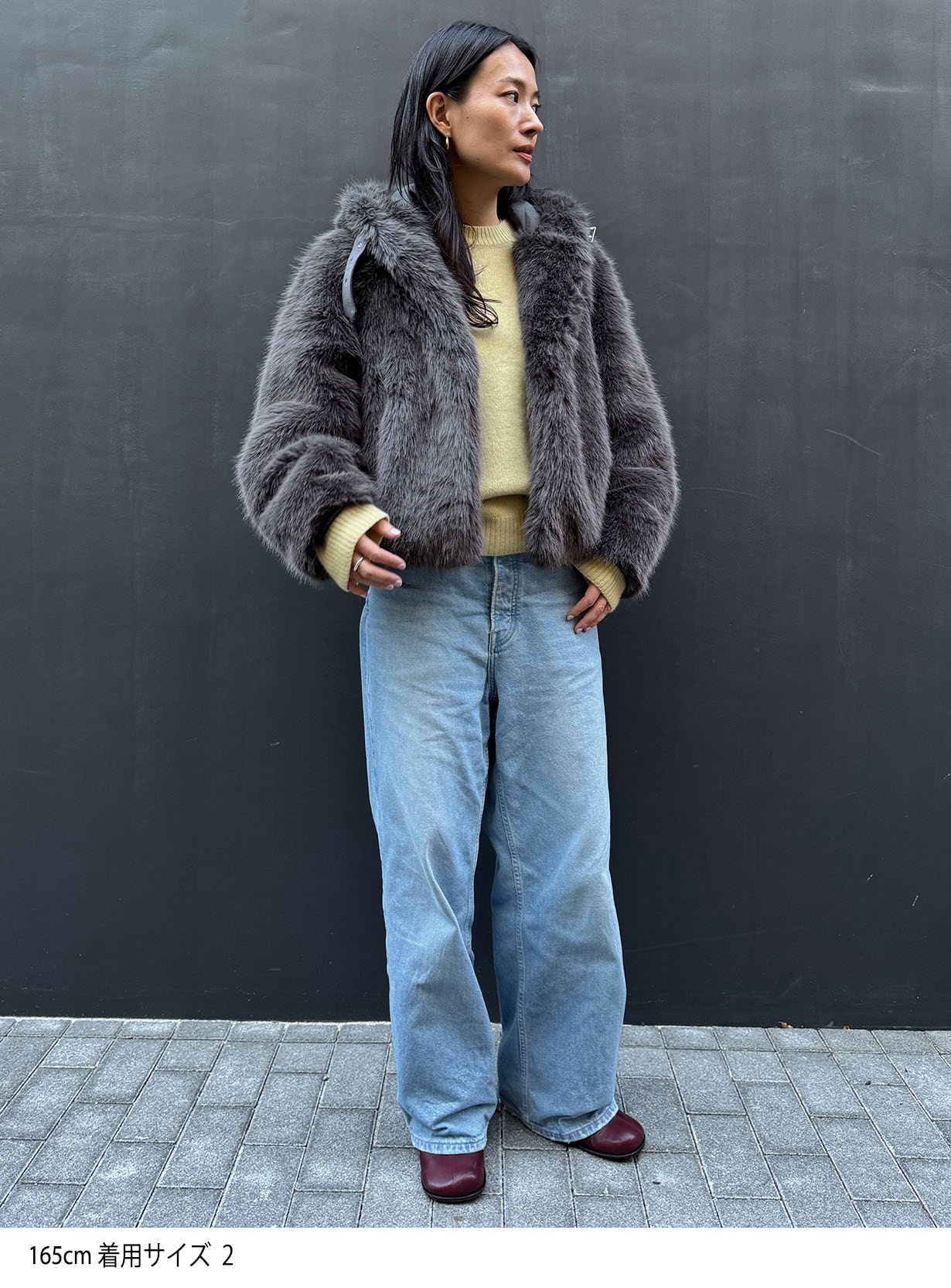 フェイクファーブルゾン | STUNNING LURE | STUNNING LURE online shop