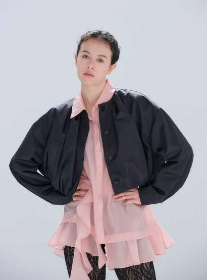 ｒショートボリュームブルゾン