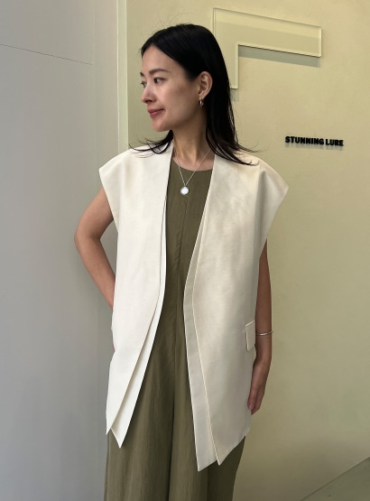 rシアースリーブレスジャケット | STUNNING LURE | STUNNING