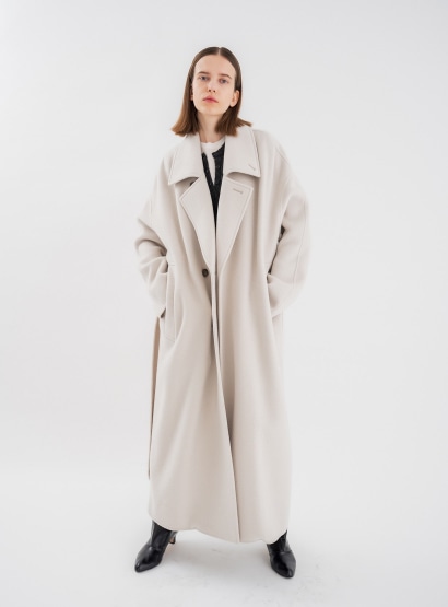 rスプリットラグランロングコート | STUNNING LURE | STUNNING LURE