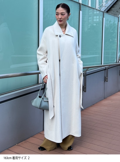 STUNNING LURE rスプリットラグランロングコート rスプリットラグランロングコート | STUNNING LURE | STUNNING LURE