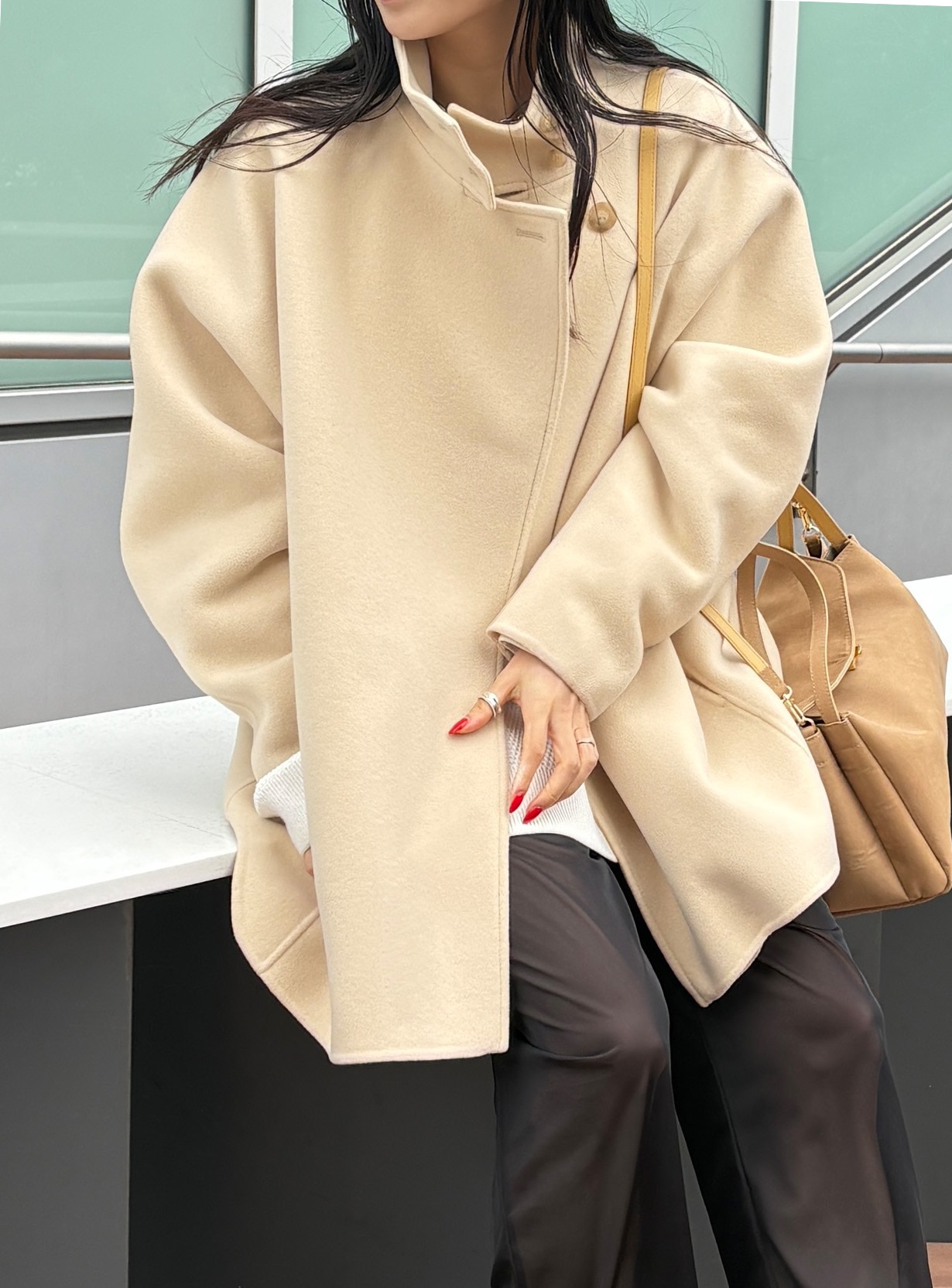 ｒオーバーミドルコート rオーバーミドルコート | STUNNING LURE | STUNNING LURE online shop