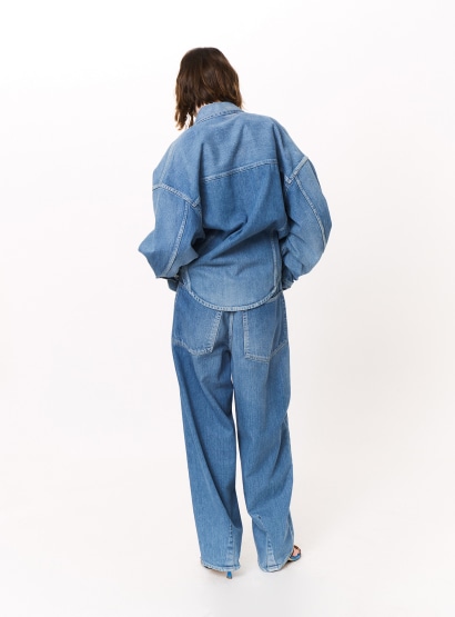 ウォッシュドデニムジャケット | KURO iro | STUNNING LURE online shop