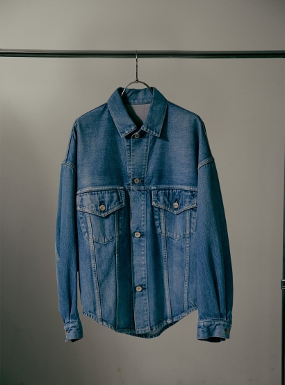 ウォッシュドデニムジャケット | KURO iro | STUNNING LURE online shop