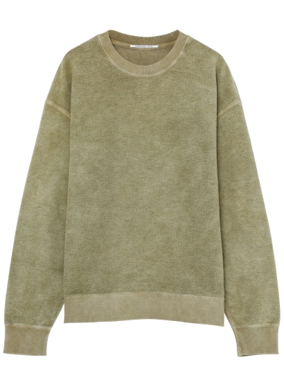 OVER DIE BRUSHED PULLOVER